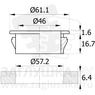 TFLF57,2x46,0-6,4